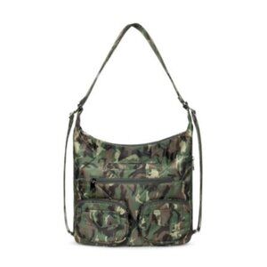 Lug Zipliner 2 Travel Pouch in Camo Green - Versatile Luggage Accessory for Orga